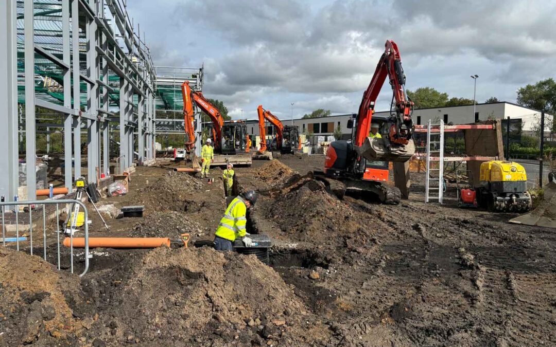 Supported the construction of a manufacturing facility in Bury.