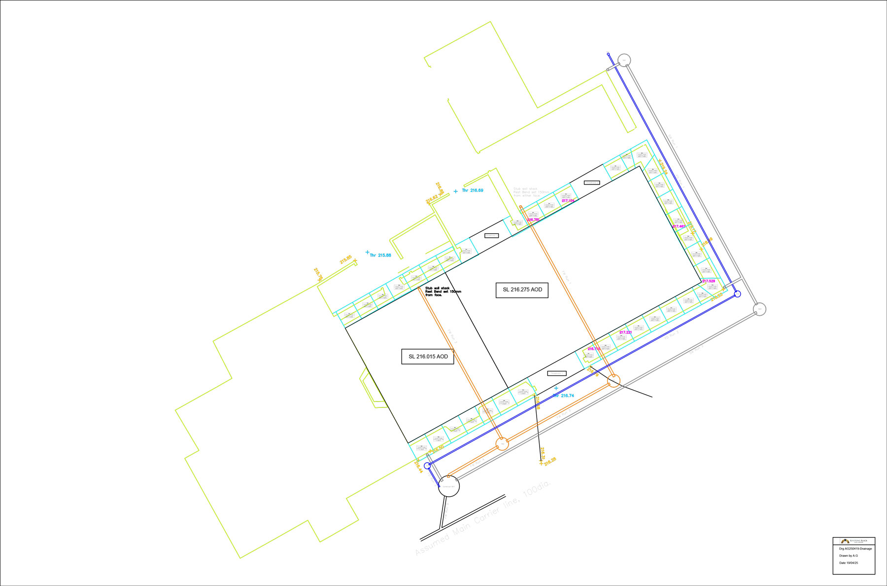 Drainage System in High Peak